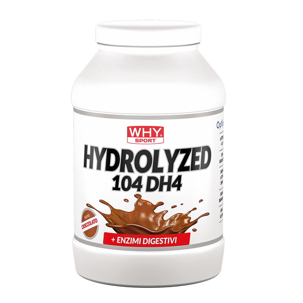 HYDROLYZED 104 DH4 900 Integratore alimentare di proteine isolate idrolizzate ed enzimi