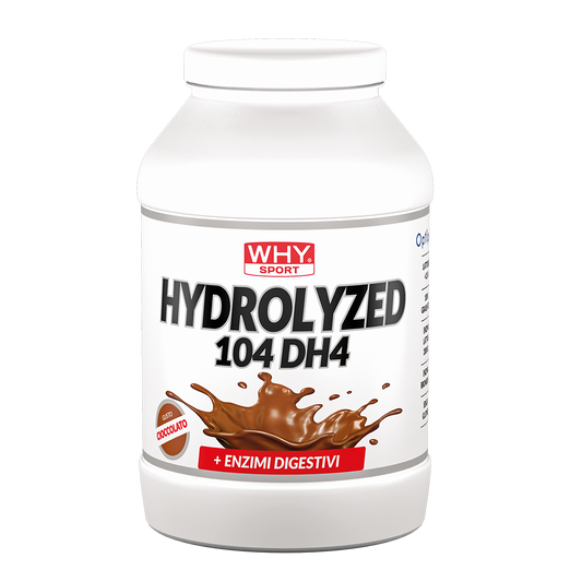 HYDROLYZED 104 DH4 900 Integratore alimentare di proteine isolate idrolizzate ed enzimi