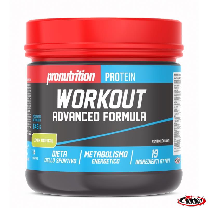 WORKOUT ADVANCED FORMULA 645 G