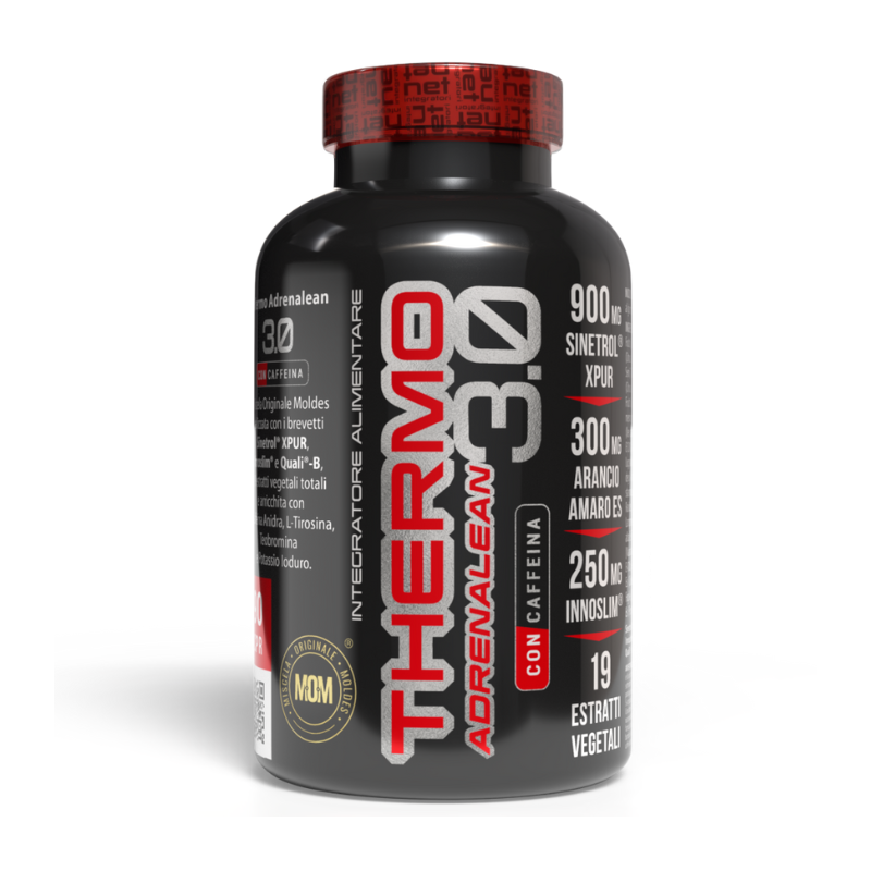 THERMO ADRENALEAN 3.0 con caffeina - Integratore termogenico con stimolanti
