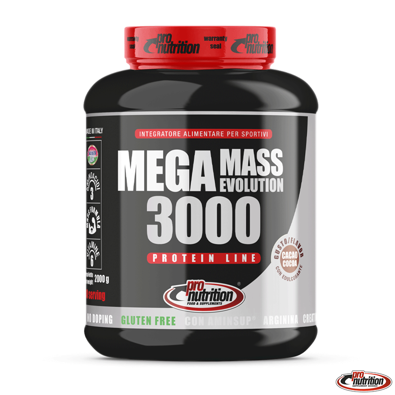 GAINER MEGAMASS EVOLUTION 3000 CACAO2KG
