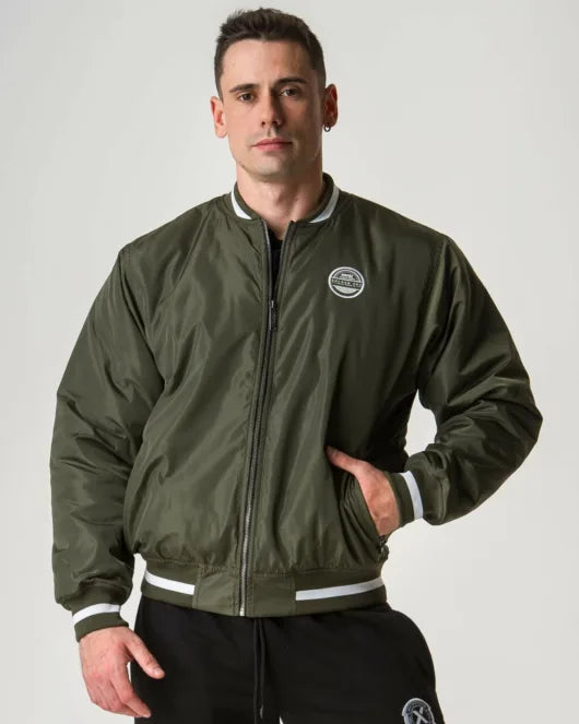 GIUBBOTTO BOMBER MNX GOLDEN ERA, DARK VERDE