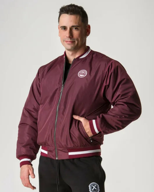 GIUBBOTTO BOMBER MNX GOLDEN ERA, MAROON