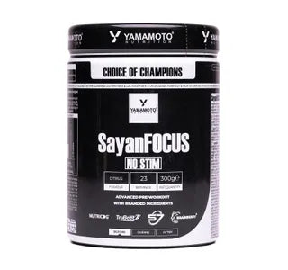 SayanFOCUS - NO STIM pre workout senza caffeina