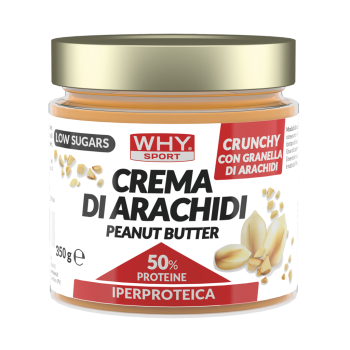 CREMA DI ARACHIDI CRUNCHY 350 g