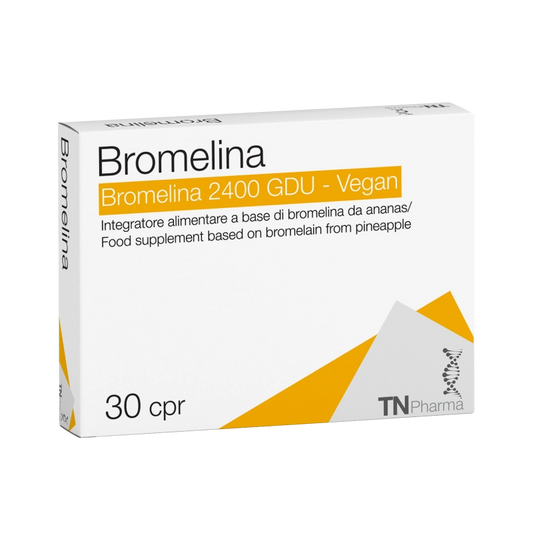 Bromelina 2400 gdu - vegan 30 cpr