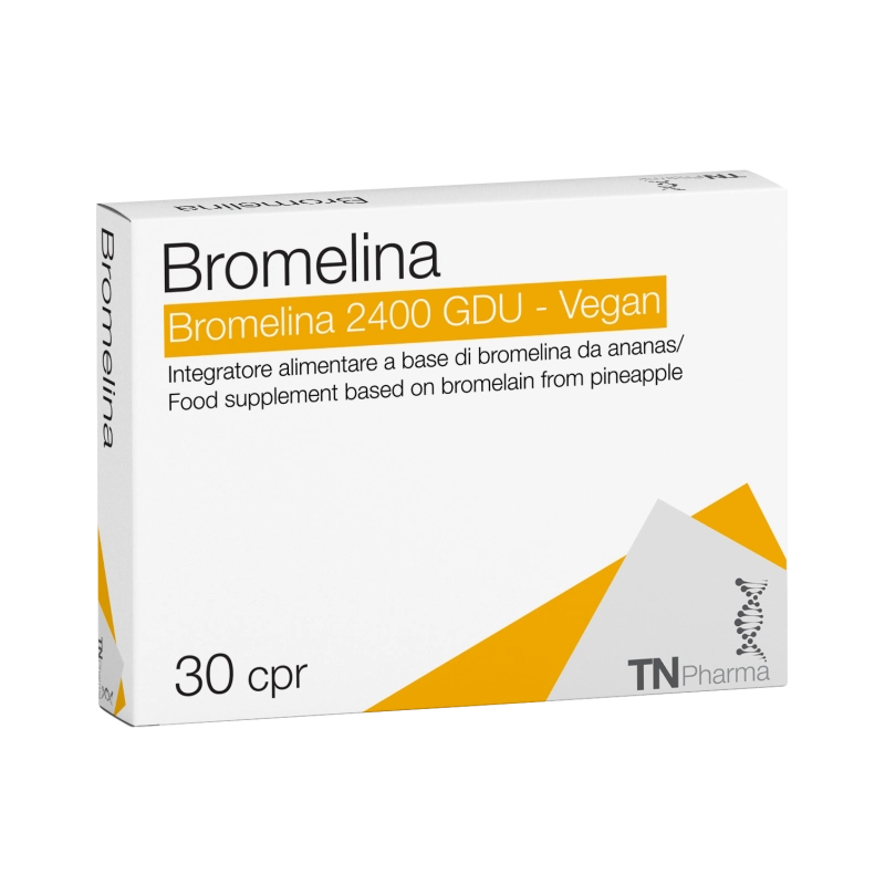 Bromelina 2400 gdu - vegan 30 cpr
