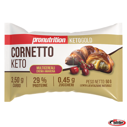 CORNETTO KETO MCEREALI CREMA AMARENA 50G