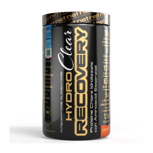 HYDRO CLEAR RECOVERY - Proteine chiare idrolizzate e aminoacidi post workout