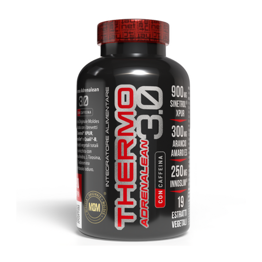 THERMO ADRENALEAN 3.0 con caffeina - Integratore termogenico con stimolanti
